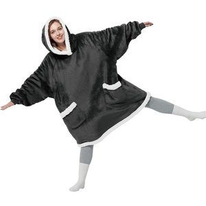 Sherpa Wearable Blanket Hoodie